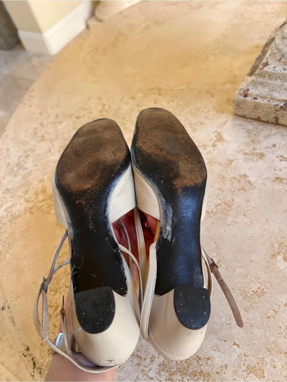Vintage Christian Dior “Mansart” Slingback Pumps